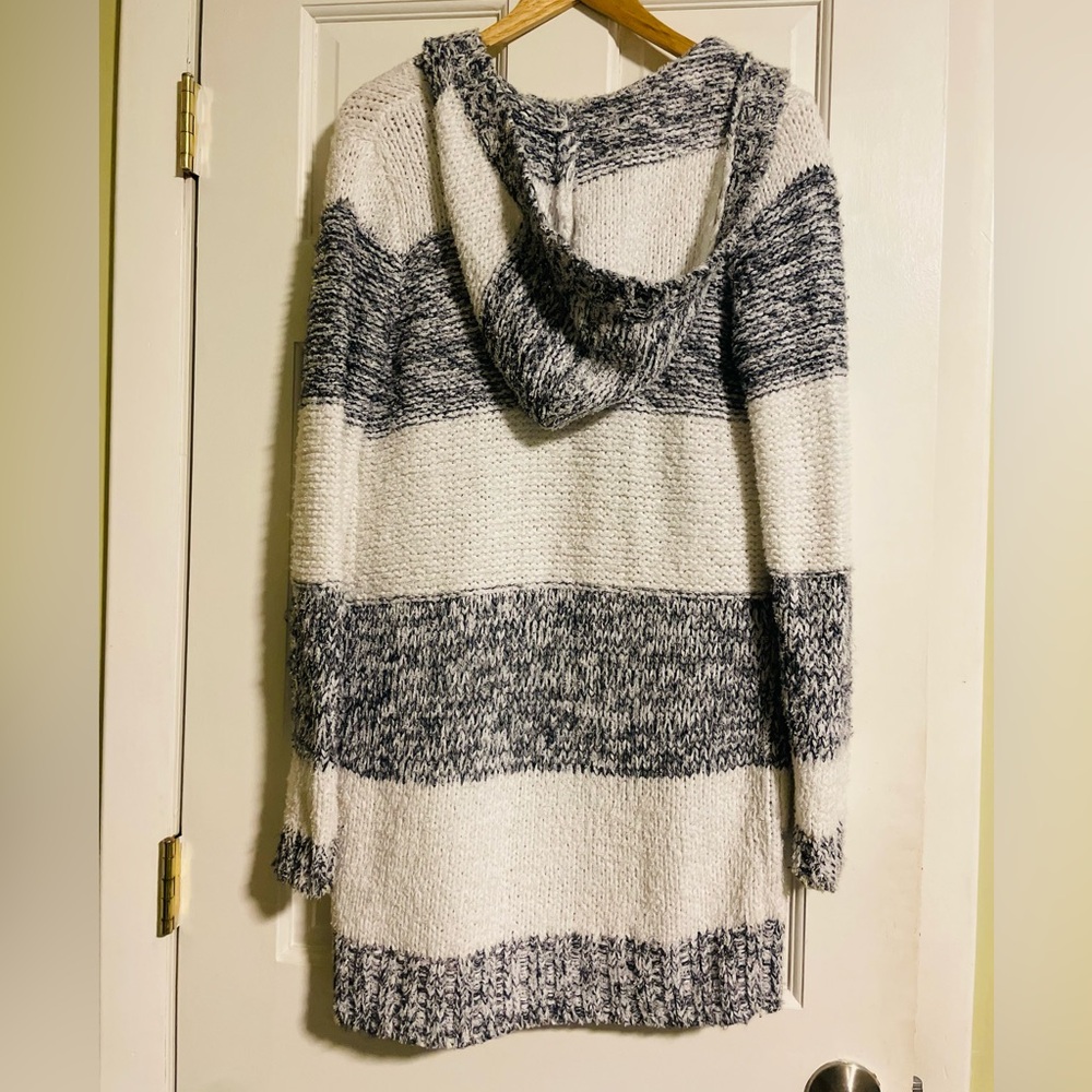 Michael Kors knit hooded cardigan size small - Picture 6 of 10